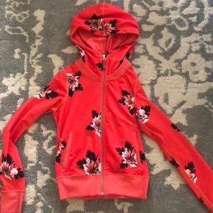 Flowered Lululemon Jacket